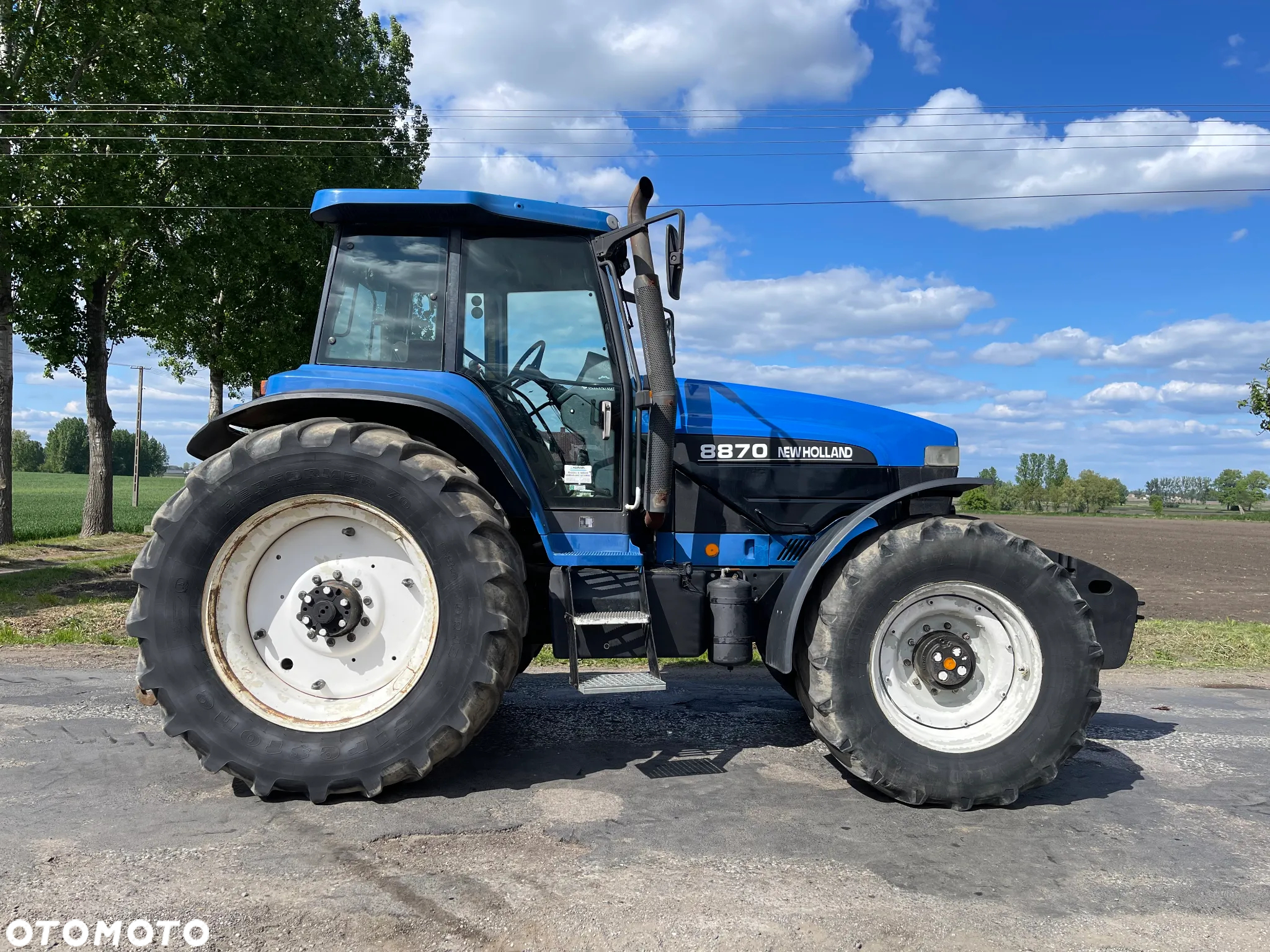New Holland Ciągnik rolniczy traktor New Holland 8870_Ford 8970_W pełni sprawny_Klimatyzacja,Pneumatyka,Komplet zaczepów i obciążników - 5