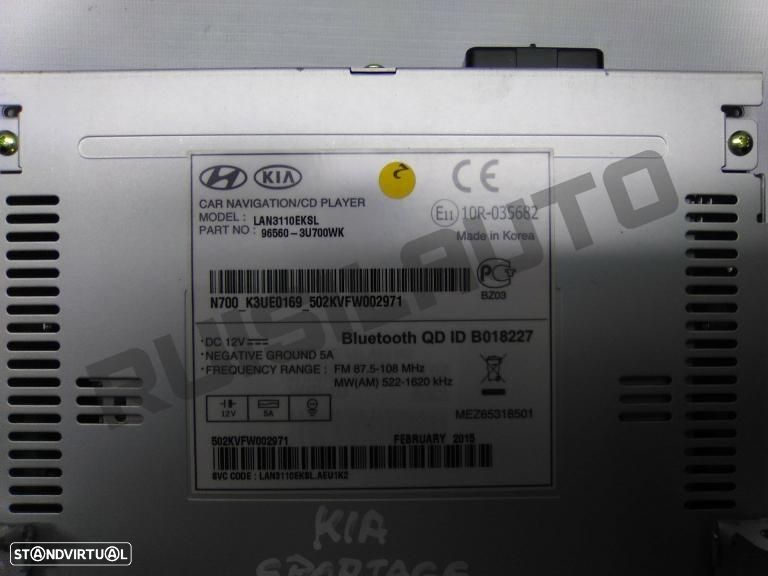 Display De Consola   Kia Sportage Iii [2010_2015] 1.7 Crdi - 2