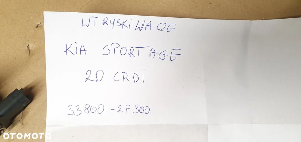 Wtrysk wtryskiwacz wtryskiwacze wtryski paliwa Kia Sportage III 2.0 CRDI 33800-2F300 - 12