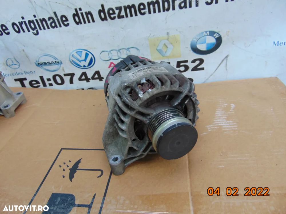 Alternator Fiat 1.4 benzina Tipo doblo 500 500l 500c evo punto panda bravo alfa romeo mito giuliett - 2
