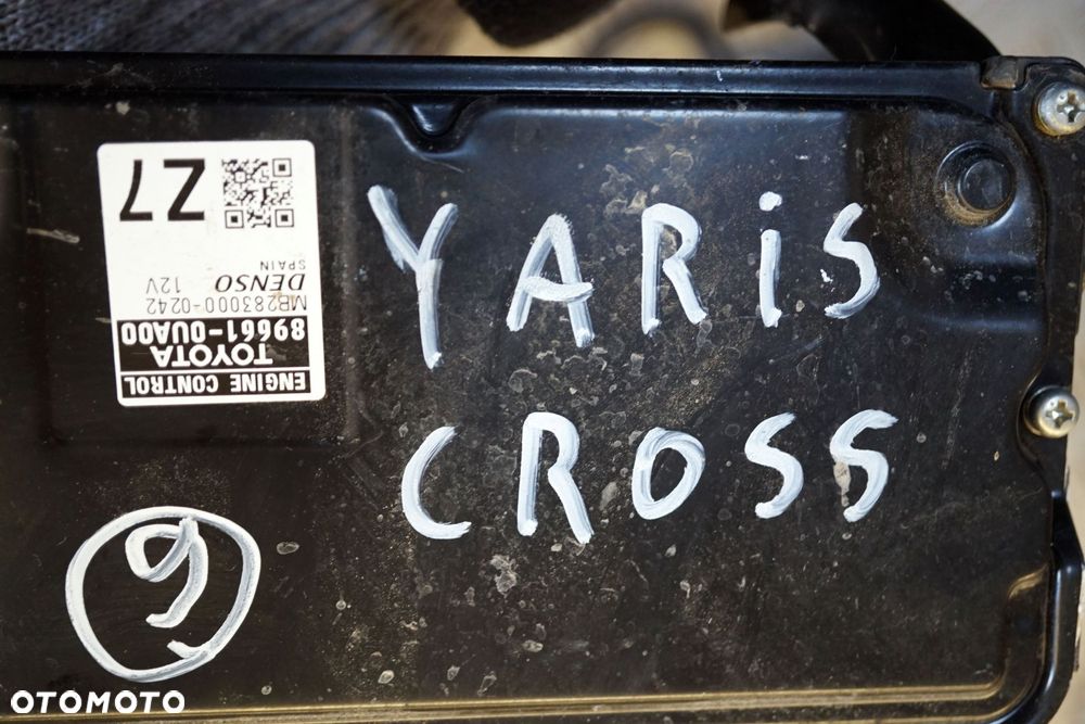 STEROWNIK SILNIKA KOMPUTER YARIS CROSS 1.5 12V HYBRID 89661-0UA00 MB283000-0242 TOYOTA 2020- - 4