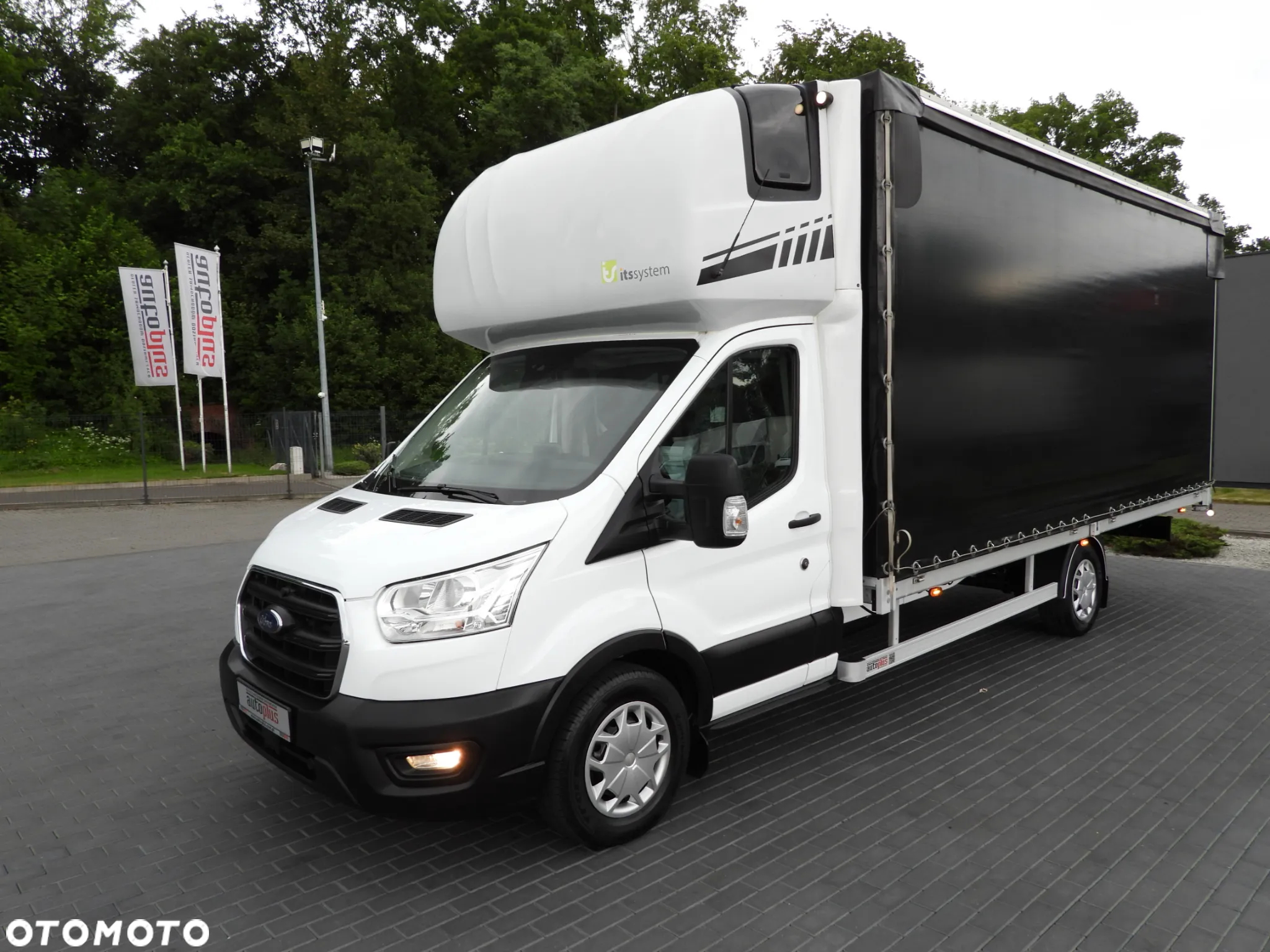Ford TRANSIT  PLANDEKA 10 PALET WEBASTO TEMPOMAT LEDY PNEUMATYKA KLIMATYZACJA 160KM [ M38701 ] - 7
