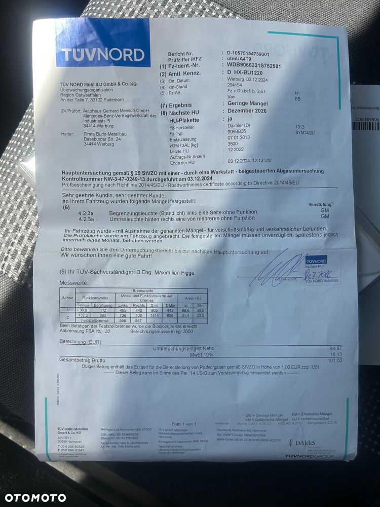 Mercedes-Benz Sprinter 316 hak 3500kg - 34