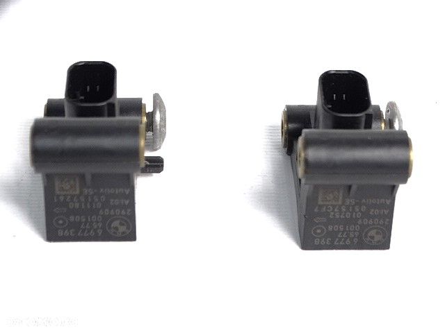 BMW 5 E60  6 E63 Czujnik Sensor Moduł Uderzenia Uderzeniowy Airbag Poduszka Powietrzna 65776977398 6977398  BMW 520d 523i 525i 530d 530i 530xi 530xd 540i 545i 550i M5 630i 645Ci 650i M6 635d - 1