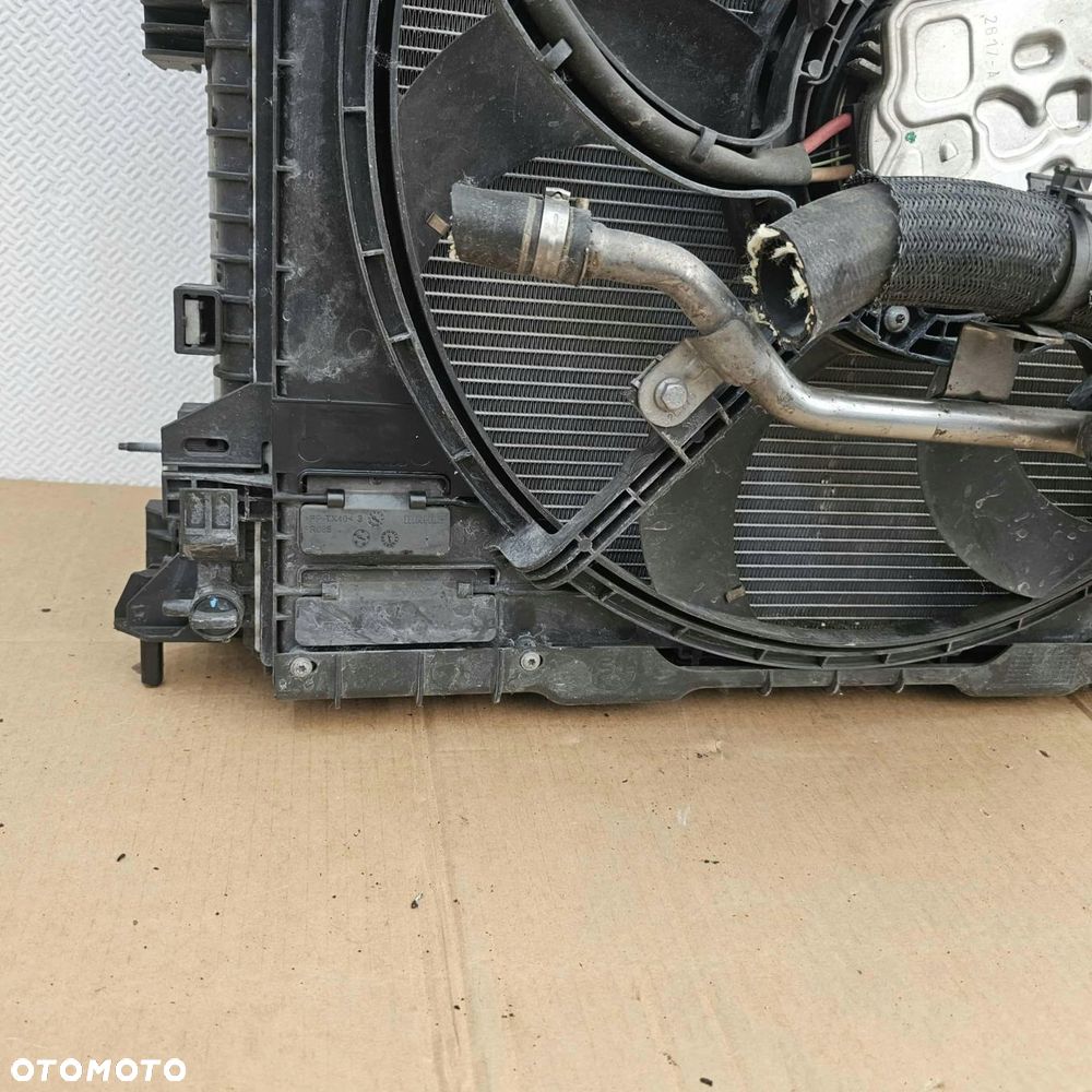 alfa romeo stelvio 2.0t chłodnice komplet wody klimatyzacji wentylator - 3
