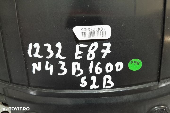 Ceasuri bord 9166813 9166813 BMW Seria 1 E81/E82/E87/E88 [facelift] [ - 3
