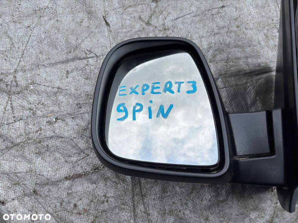 Peugeot Expert 3 III Jumpy Proace  lusterko lewe 9 PIN Europa martwe pole - 7