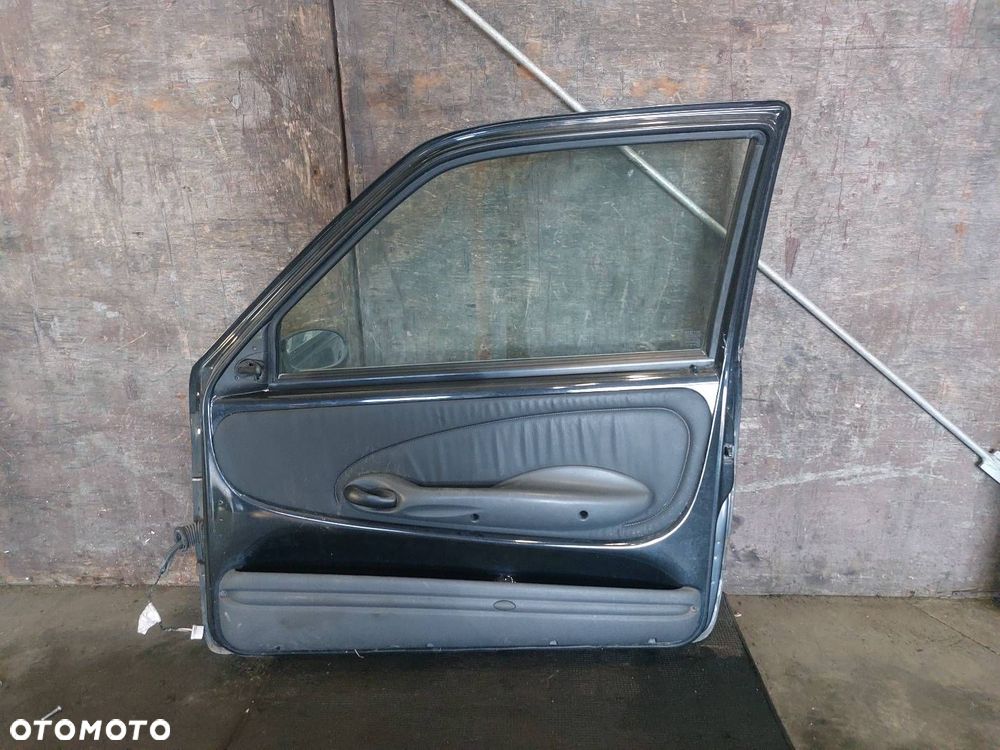 DRZWI KOMPLETNE PRAWY PRZÓD FIAT SEICENTO 1.1 CZARNY LAKIER - 3