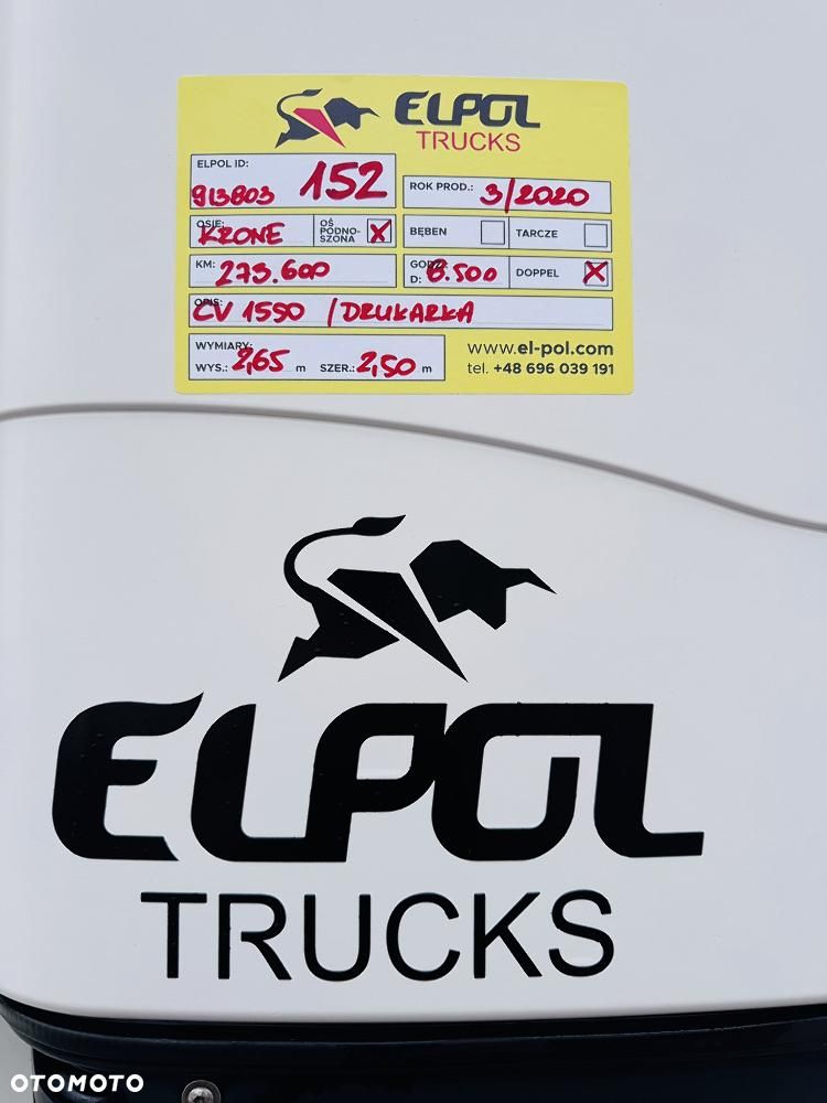 Krone Carrier Vector 1550 , doppelstock - 26