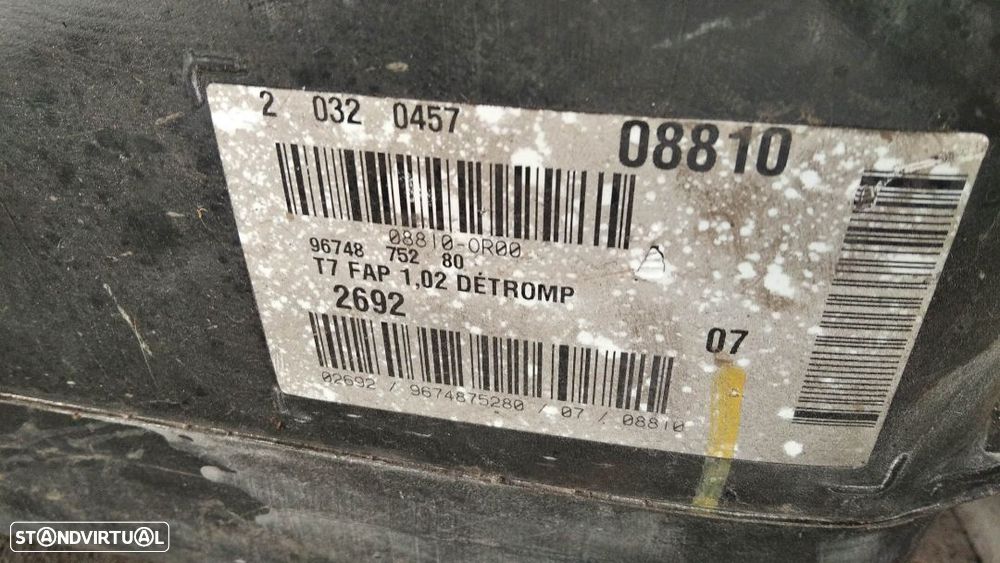 DEPOSITO DE COMBUSTIVEL PEUGEOT 3008 1.6HDI 09-15 9674875280 - 2