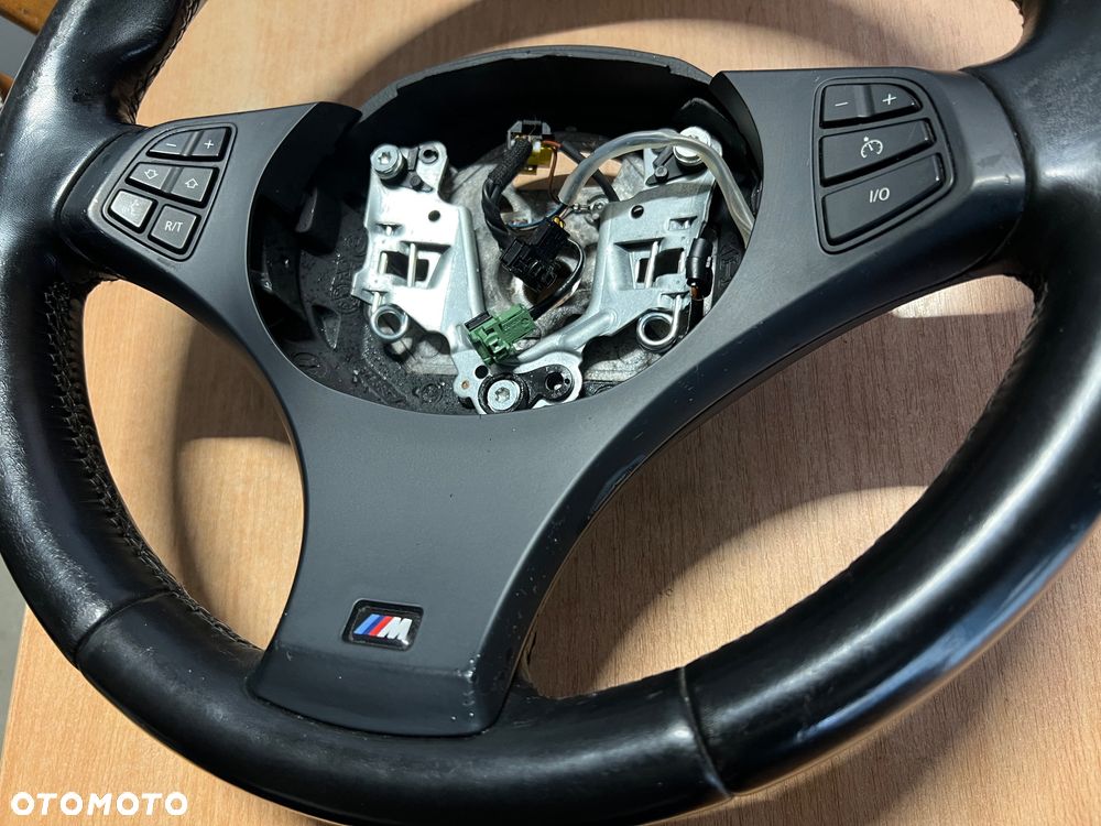 Kierownica Bmw x3 x5 M pakiet sport do obszycia ładny dekor i przyciski - 2
