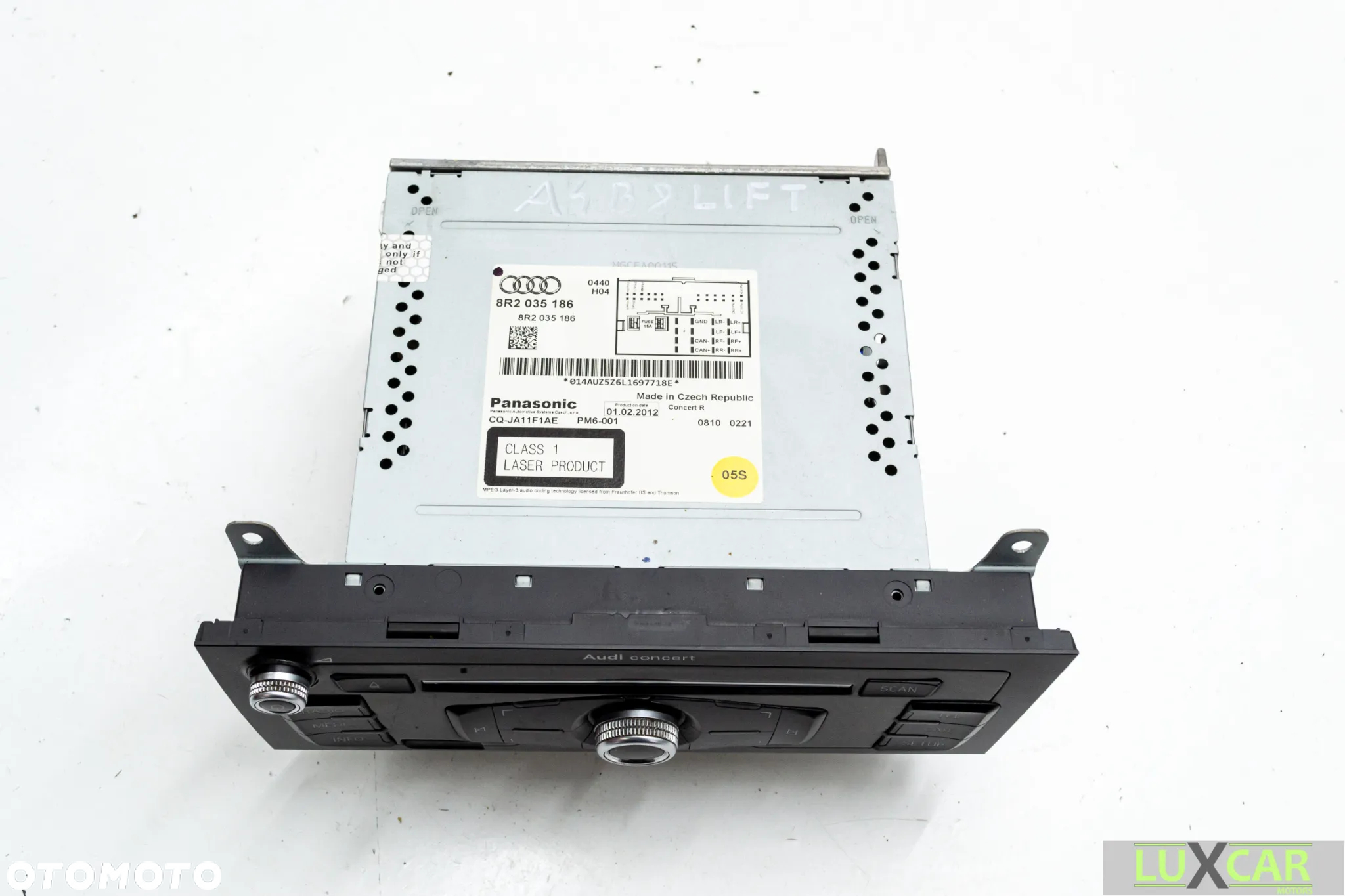 AUDI A4 B8 LIFT ORYGINALNE RADIO CD MP3 8R2035186 GORLICE - 3