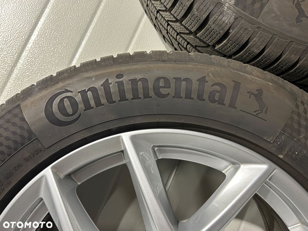 Oryginalne koła zimowe FELGI 18 VOLVO XC60 Continental 235/60R18 2025r. 7,5mm jak NOWE - 9