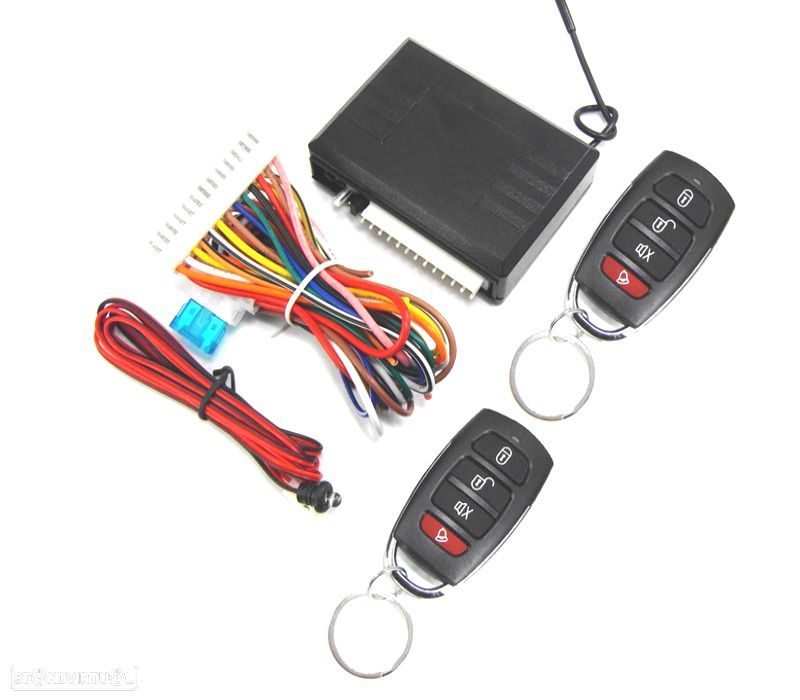 KIT FECHO CENTRAL UNIVERSAL COM 2 COMANDOS - 1