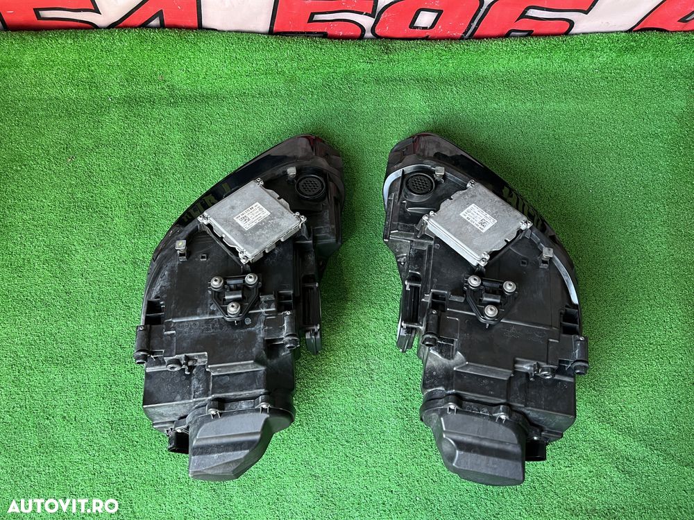 Porsche Cayenne 7P 7P5 Facelift Set Faruri Far stanga-dreapta Full Led - 6