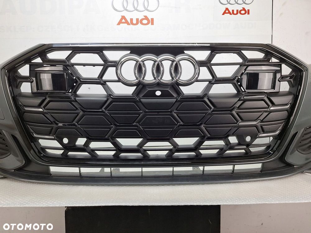 ZDERZAK AUDI A6 C8 4K 4K0 BLACK EDITION 2018-2025 GRILL ATRAPA LIFT S-LINE - 5