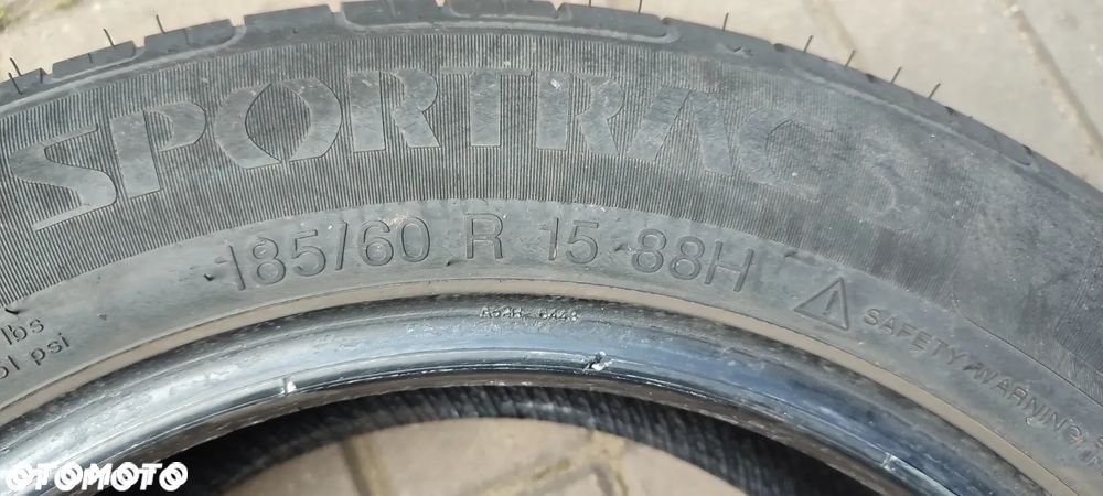 OPONY LETNIE 185/60R15 VREDESTAIN GIUGARO SPORTRALS (0917) LATO 2 SZTUKI PARA - 10