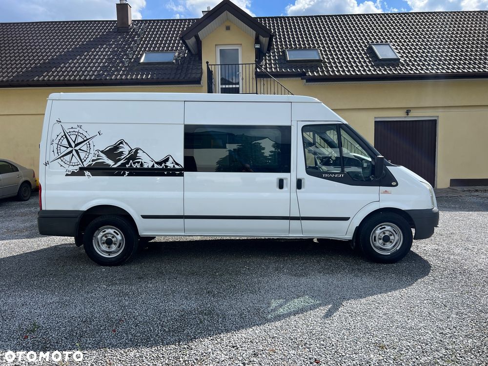 Ford Transit Furgon Brygadowy Doka 6 os. 4x4 AWD L3H2 2.4 TDCI 140KM Webasto HAK - 6
