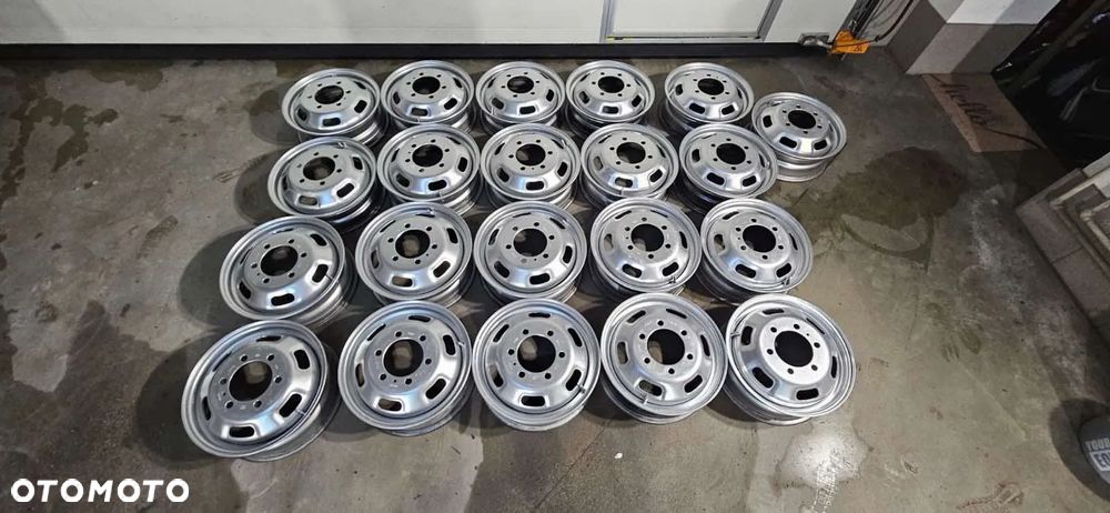 Felgi Stalowe 16 Iveco Daily 6 śrub 6x125 Bliźniak Ducato Boxer Jumper - 2