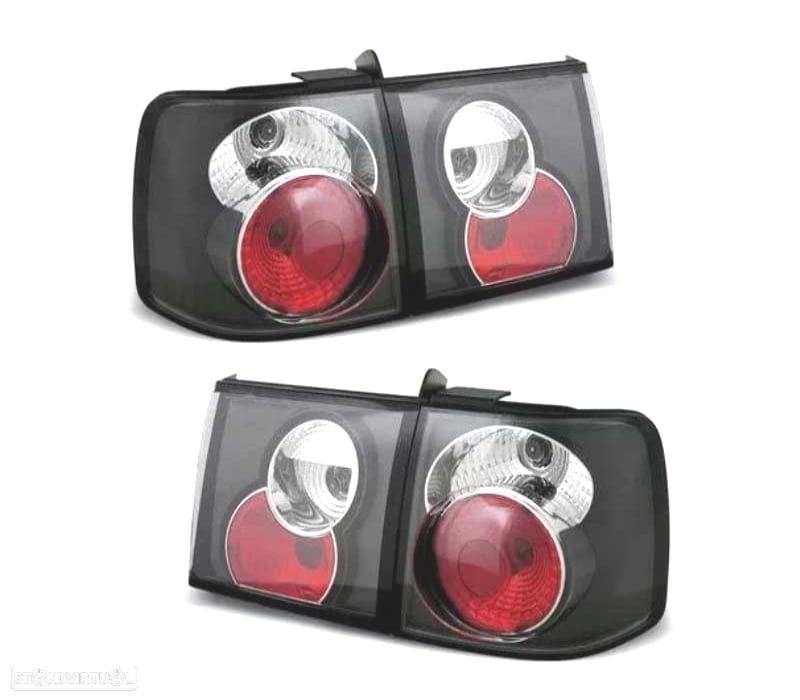 FAROLINS TRASEIROS VOLKSWAGEN VW PASSAT 93-96 PRETO - 1