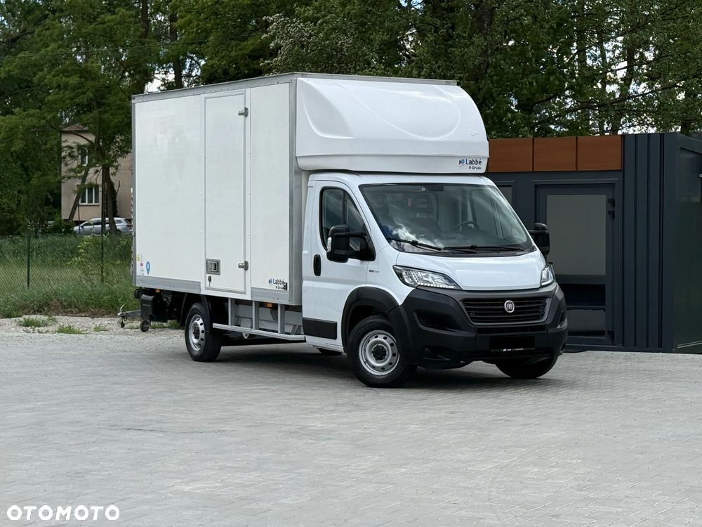 Fiat Ducato 2.3 140KM / Kontener 4,2m 8EP + Winda Dhollandia 750kg / 183.340KM PRZEBIEG / 2021 ROK PRODUKCJI / ZAREJESTROWANY W PL - 1