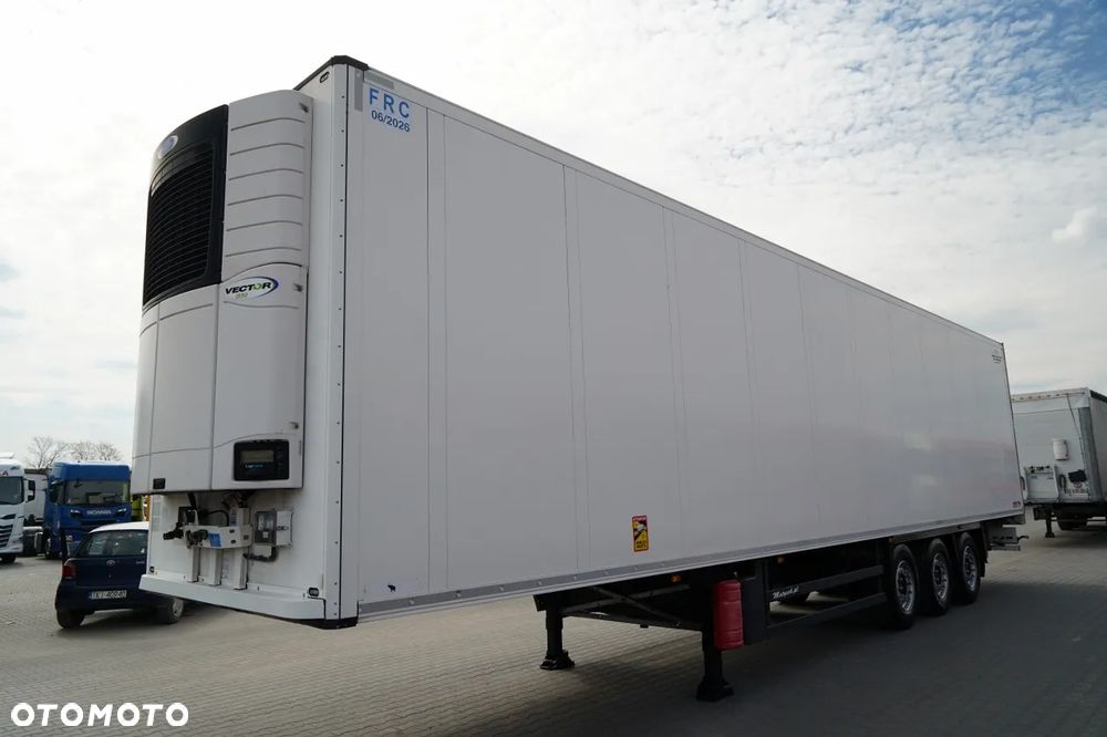 Schmitz Cargobull CHŁODNIA / CARRIER VECTOR 1550 / DOPPELSTOCK / 2 OSIE PODNOSZONE / SAF - 4