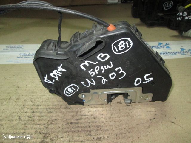 Fecho 2037300235022 MERCEDES W203 2005 TD ELETRICO MERCEDES CLASS C W203 2004 220CDI 150Cv 4P PRETO T DRT 2 PINOS - 1