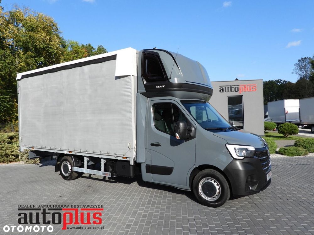 Renault MASTER PLANDEKA 10 PALET WEBASTO TEMPOMAT LEDY PNEUMATYKA KLIMATYZACJA  165KM - 2