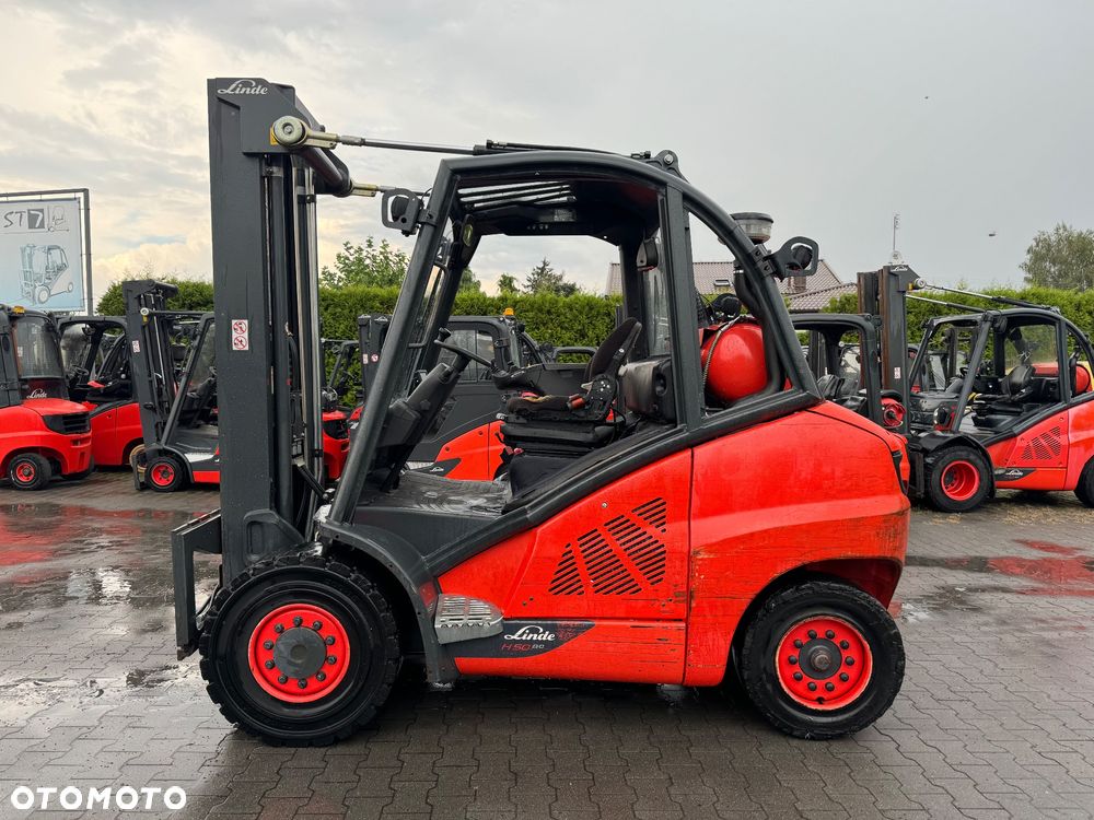 Linde Linde h50 EVO triplex 4 sekcje wolny skok h40 h45 toyot - 2