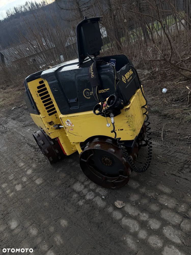 Bomag BMP 8500 Walec Łamany Okołkowany 1,6 tony Sterowany z Pilota radiowo zdalnie lub na Kabel! Silnik Kubota 3cyl. Jak Nowy Sprowadzony z Norwegii 2016r Do wykopów. Grubość kołków jak w Nowym walcu z salonu! Stan PERFEKT w Pełnym Oryginale! - 21