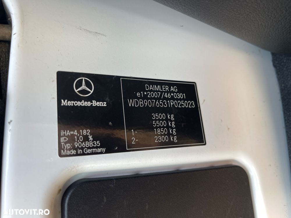 Mercedes-Benz Sprinter 516CDI MEDIU PUNTE DUBLA - 33
