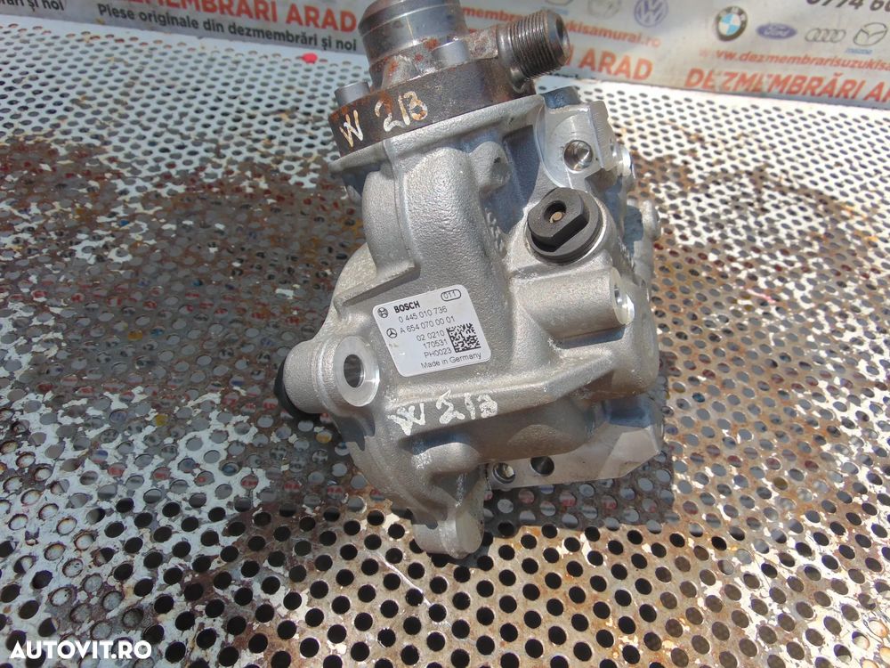 Pompa inalta Presiune Mercedes W213 W205 motor 2.0cdi cod a6540700001 - 7
