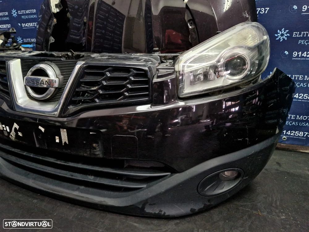 Frente completa usada NISSAN QASHQAI J10 FASE 2 1.5 DCI capot parachoques guardalamas oticas radiadores - 5