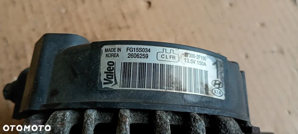 Alternator prądnica Hyundai ix35 2.0 CRDI 37300-2F100 - 8