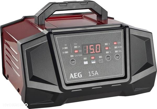PROSTOWNIK Z ROZRUCHEM 6V 12V do 180Ah AEG WM15 WARSZAWA - 2