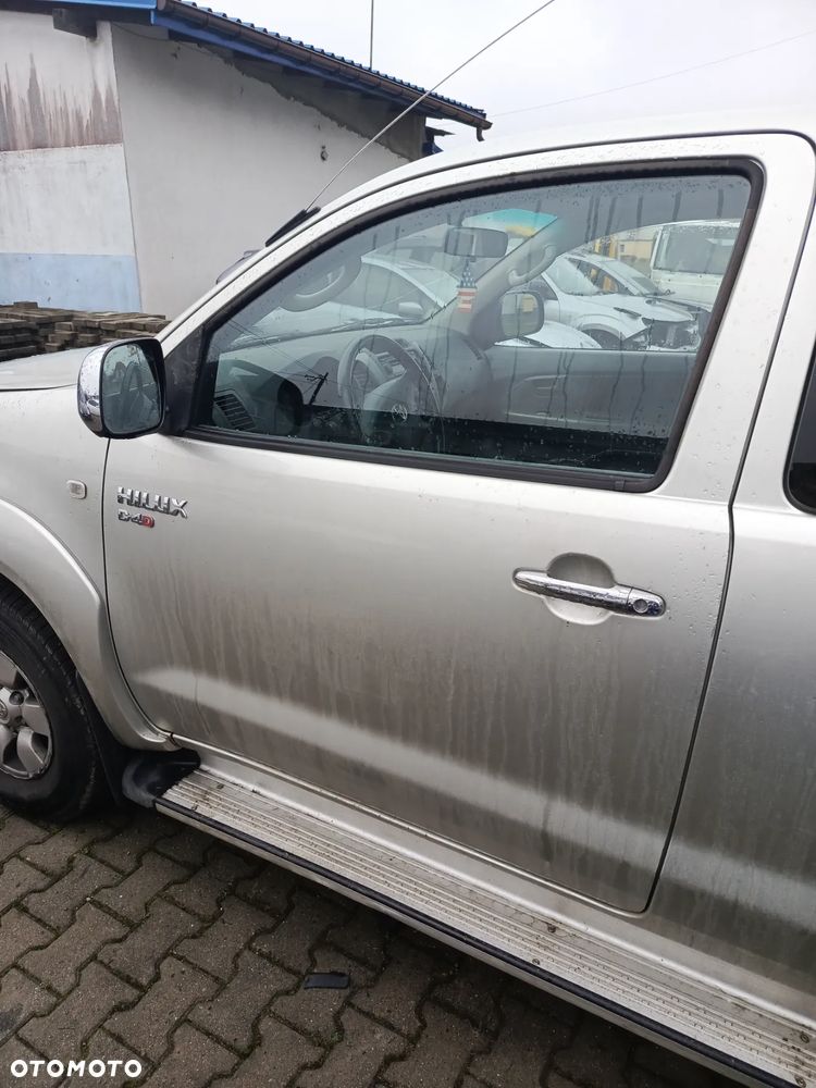 TOYOTA HILUX DRZWI LEWE PRZÓD PRZEDNIE GOŁE - 1