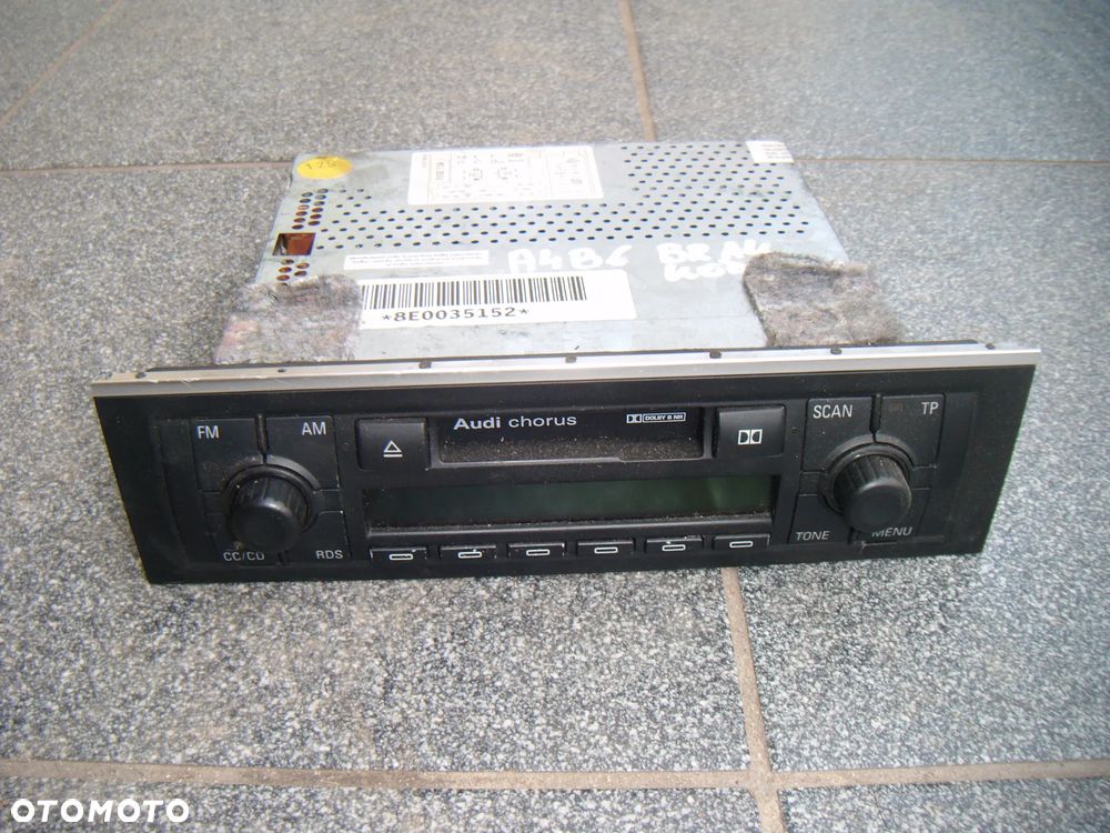 audi a4 b6 radio kasetowe fabryczne - 1