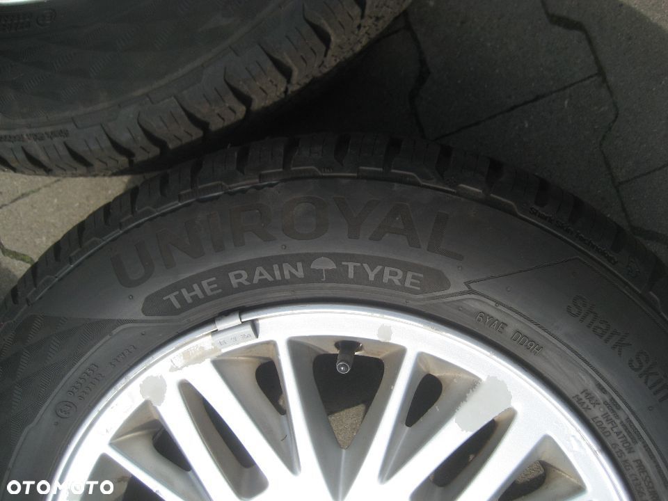 volvo s80 v70 s60 felgi aluminiowe 6,5x15 et43 5x108 30639360 opona 195x65x15 uniroyal - 16