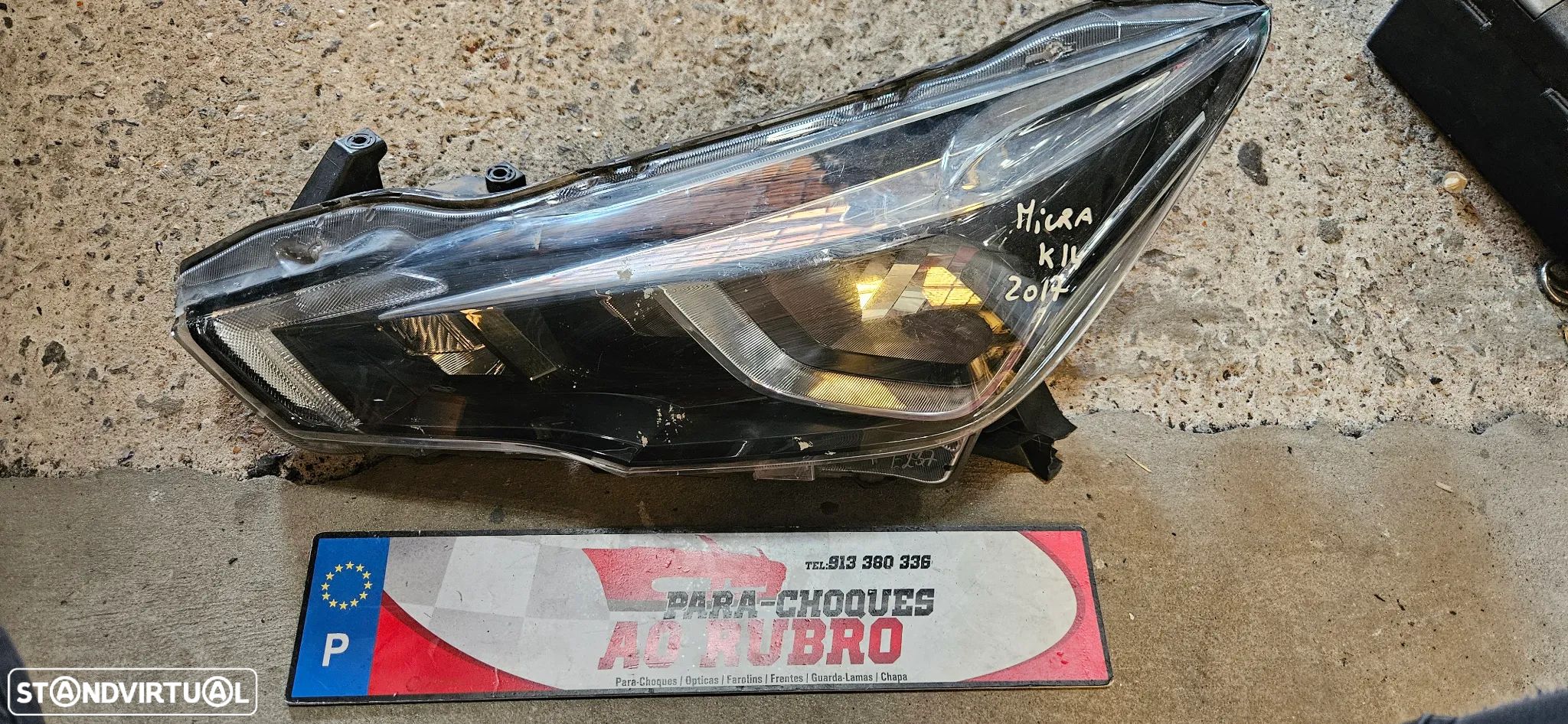 Farol esq nissan micra k14 2016 - 1
