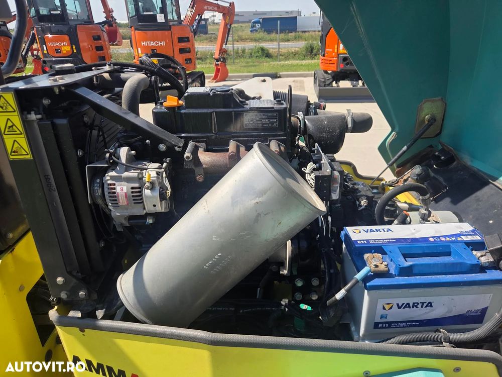 Ammann ARX26, 2,6tone, 2019, 554h, latime tambur 1,2m, motor Yanmar 32CP, lungime 2,35m, CE, sistem stropire, posibilitate leasing 3 ani, STARE FOARTE BUNA, PROMOTIE 19.900 EUR+Tva - 22