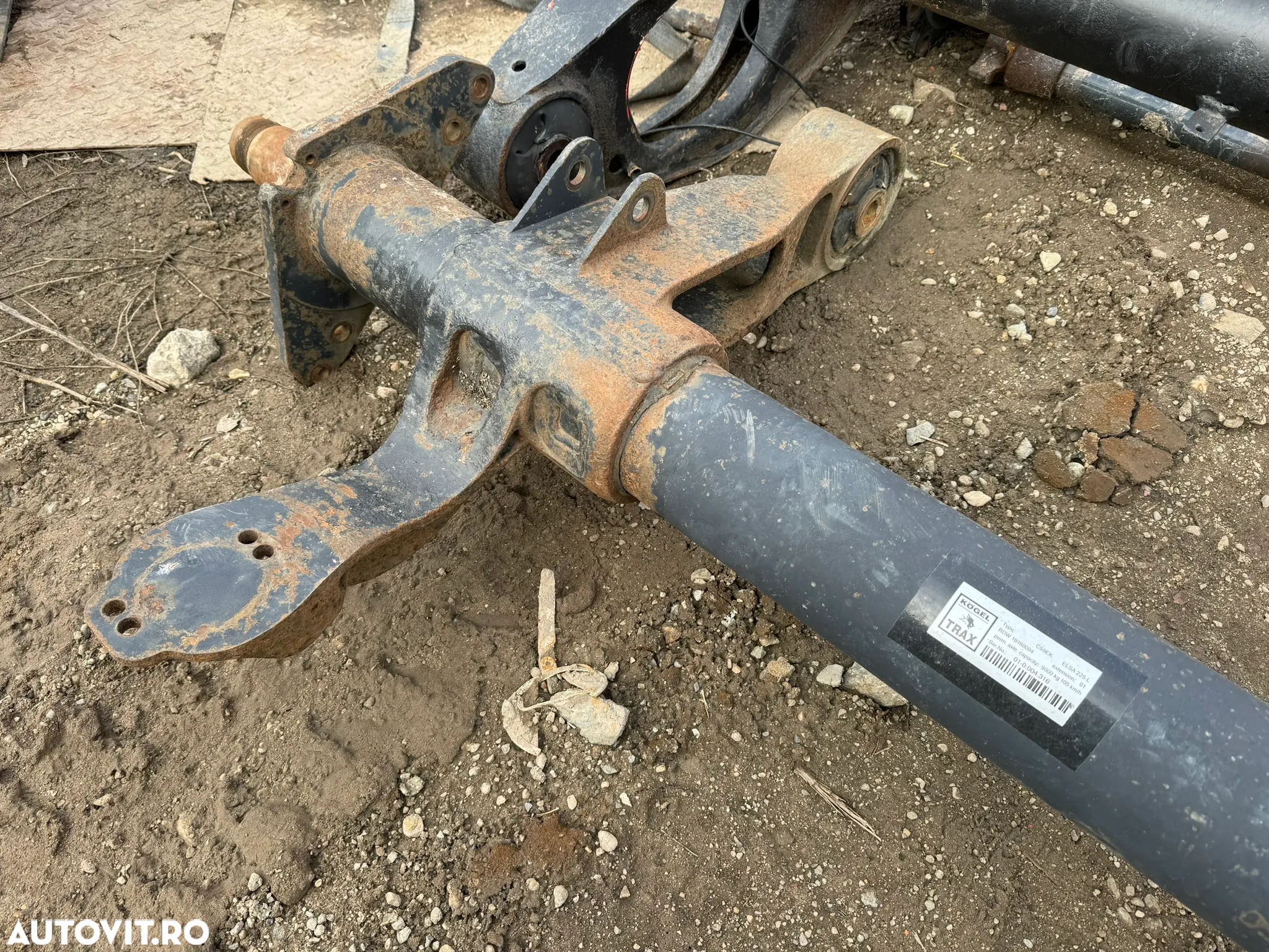 Axe semiremorca, bascula, cisterna + piese pentru reparatii din dezmembrari SAF , BPW eco eco plus , Samro , ROR , SMB , GIGANT , TRAILOR , Schmitz, Mercedes - 10