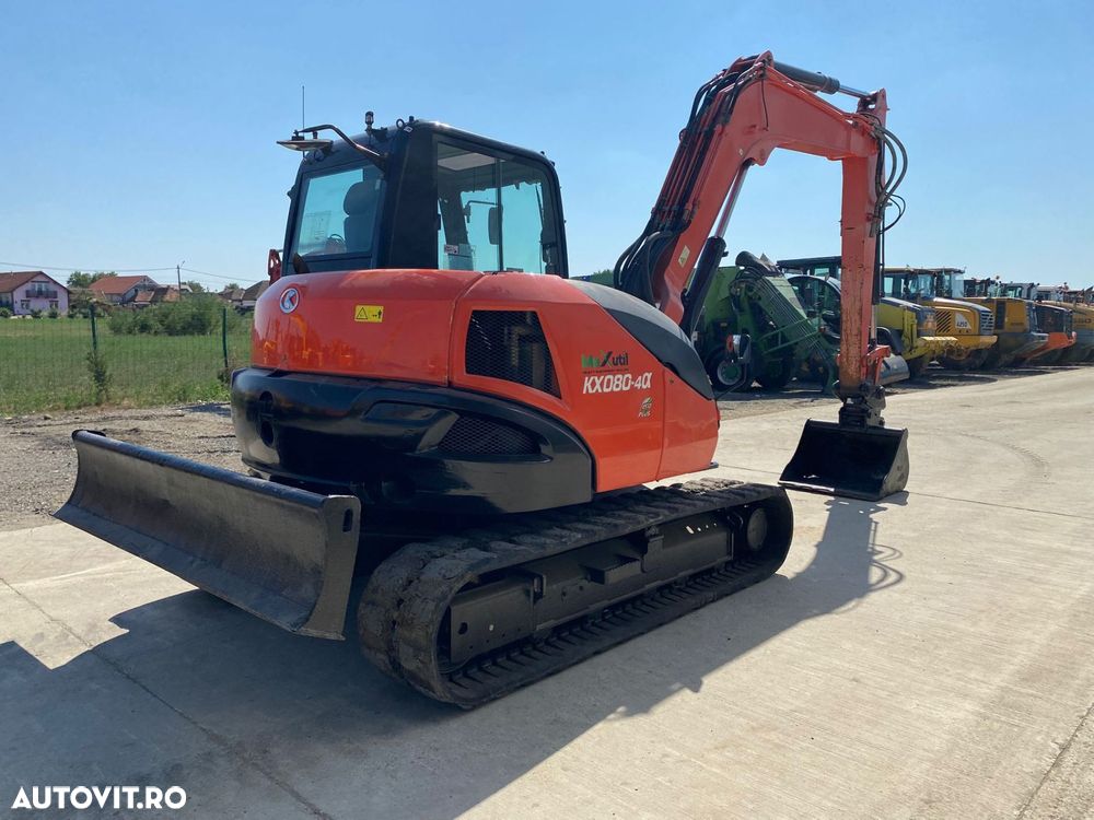 Kubota KX080 Excavator - 9