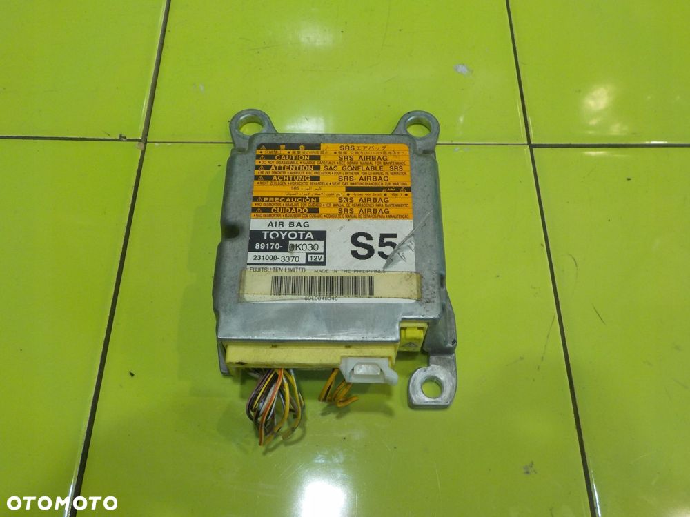 TOYOTA HILUX VII 3.0 D4D 08r modul sensor AIRBAG 89170-0K030 - 9