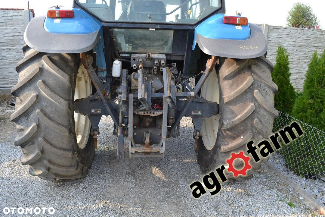 New Holland części używane 8160 8260 8360 silnik most skrzynia zwolnica piasta zębatka koło zębate - 3