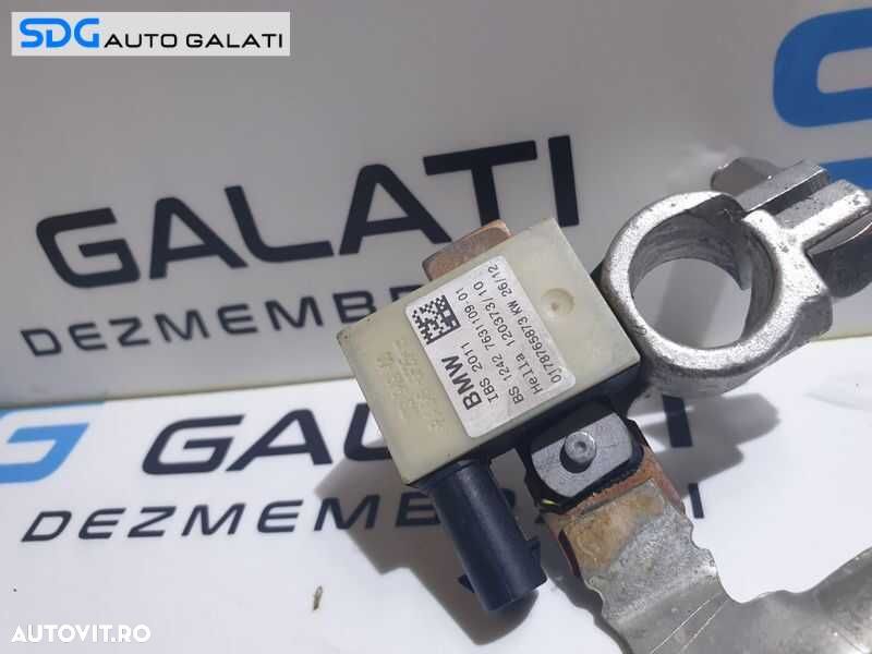 Borna Baterie Acumulator Minus Cu Capsa Senzor Modul BMW Seria 3 F30 F31 F34 F80 316 318 320 325 328 330 335 2.0 3.0 D 2010 - 2019 Cod 7631109 - 2