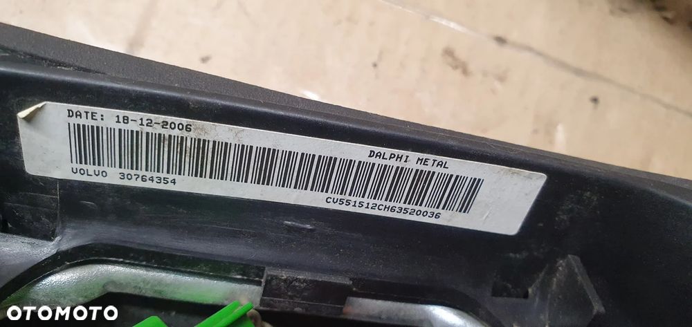 Kierownica multifunkcyjna multifunkcja skórzana skóra Volvo V50 30764354 - 9