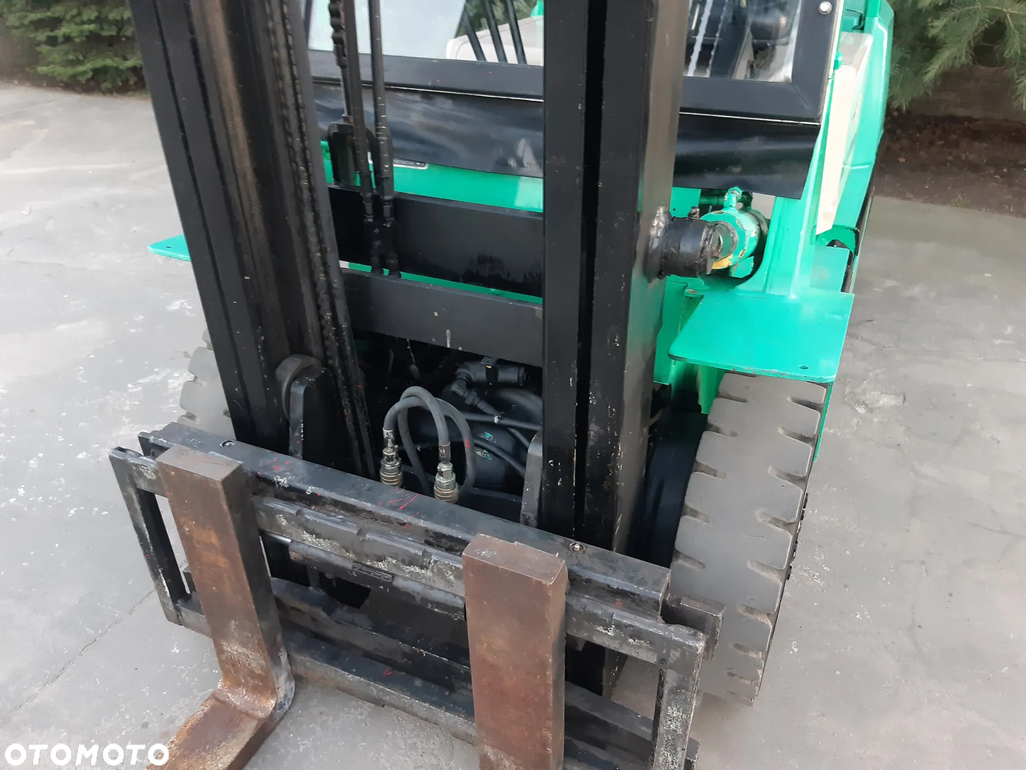 Mitsubishi FD25 przesuw wózek widłowy z Niemiec - 18