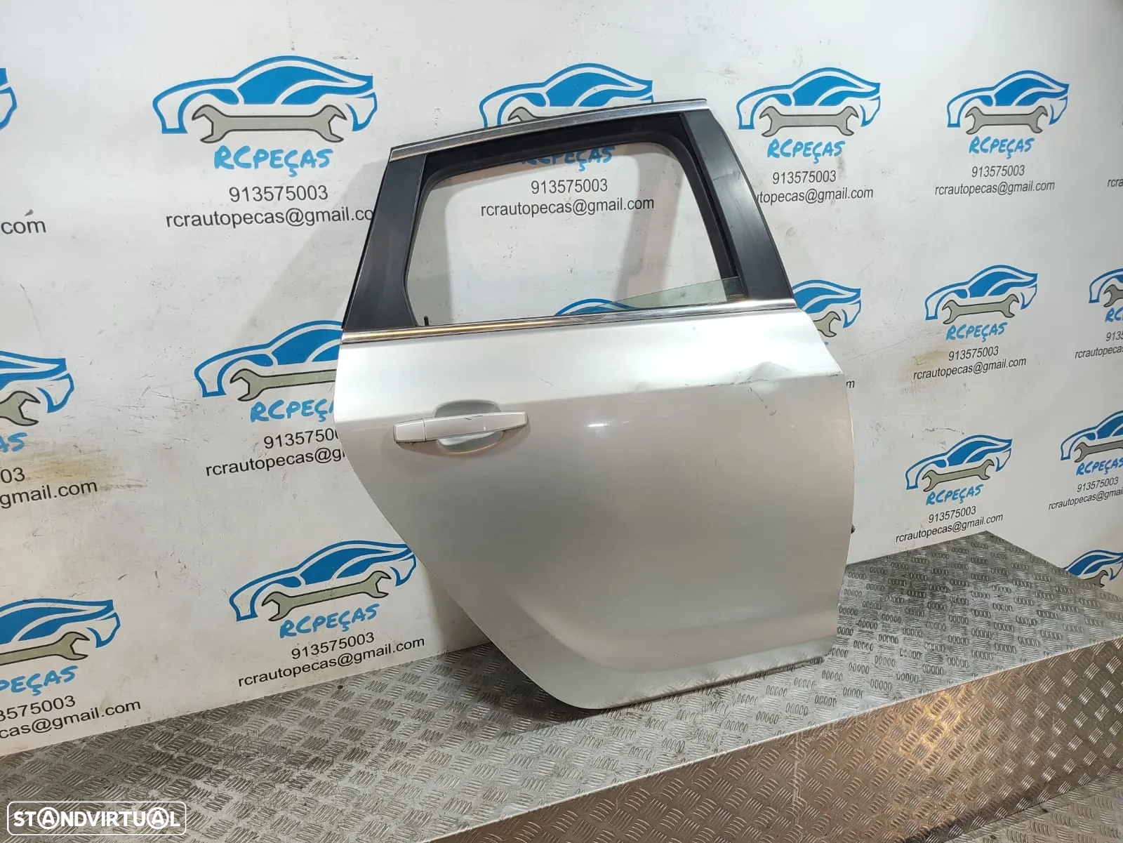 Porta Traseira Direita Opel Astra J P10 Fecho Elevador Motor Puxador Vidro - 4