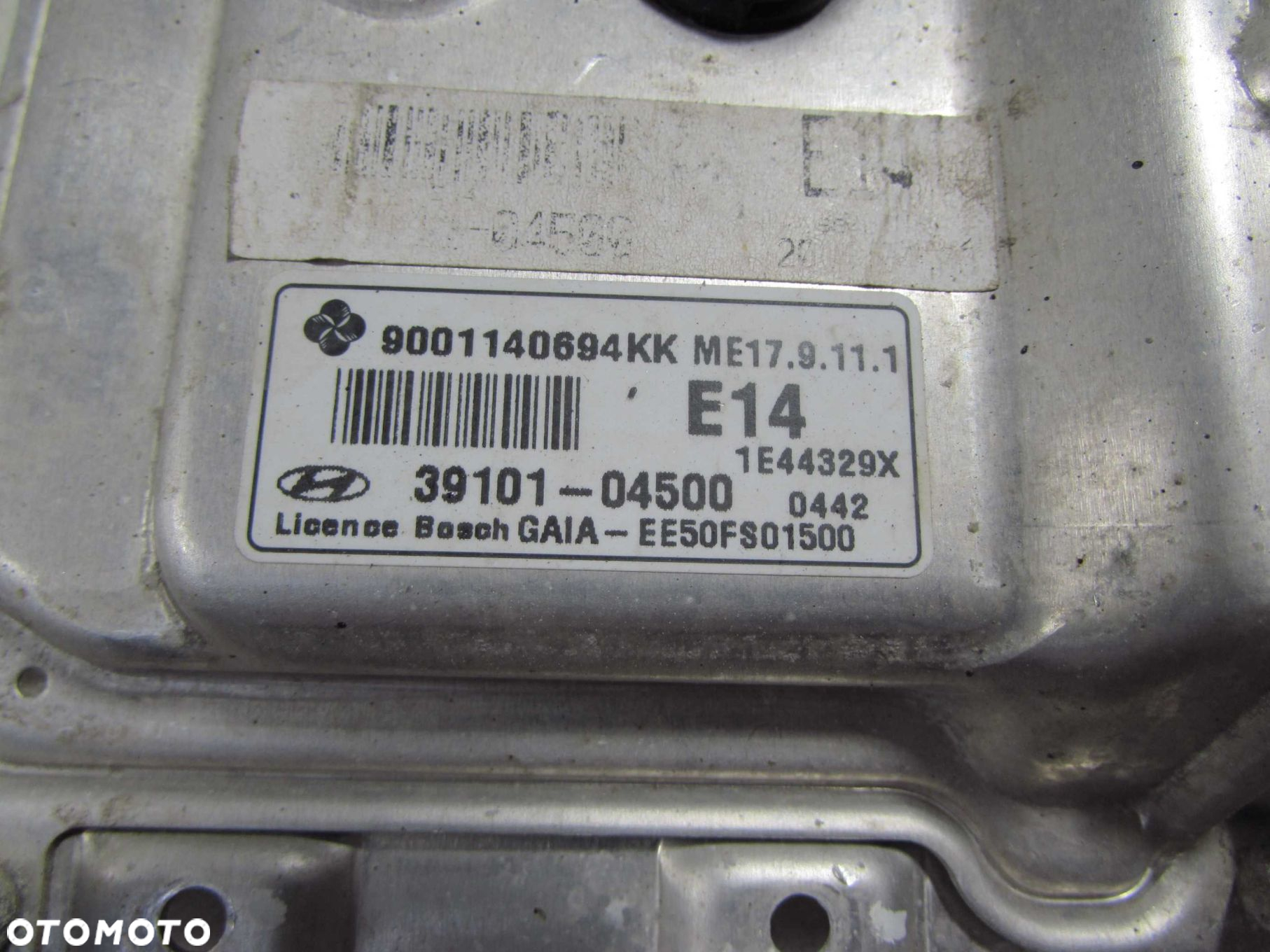 HYUNDAI I10 II 1.0 14-19 KOMPUTER STEROWNIK ECU SILNIKA 39101-04500 EE50FS01500 - 4