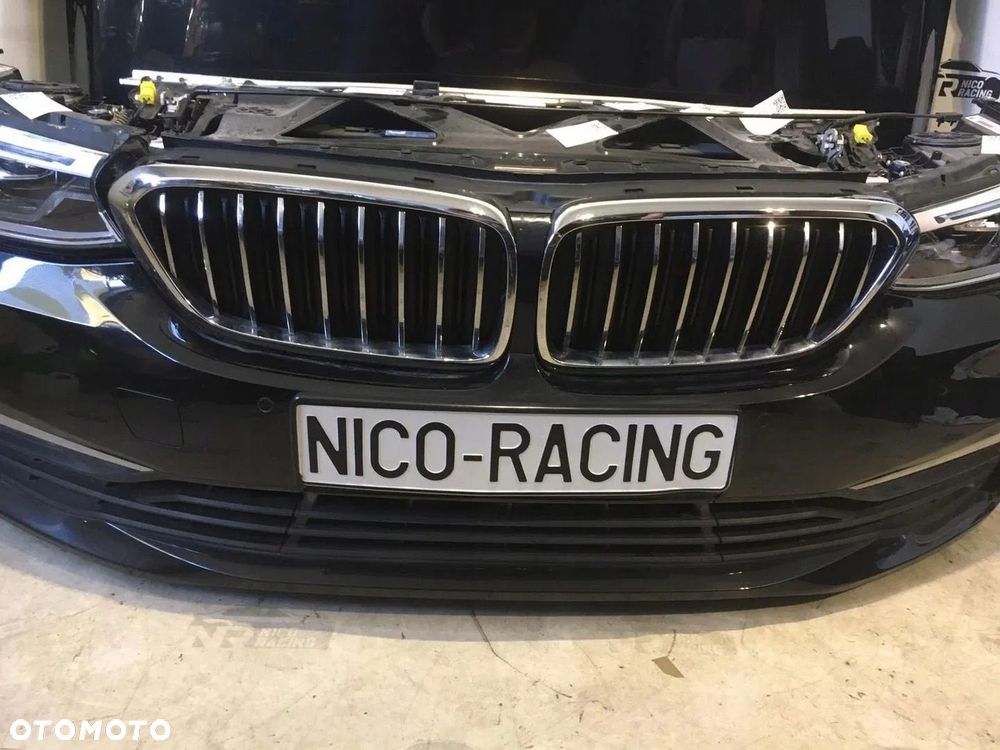 BMW 6 G32 PRZÓD KOMPLETNY 475 BLACKSAPPHIRE MASKA ZDERZAK BŁOTNIKI LAMPY - 7